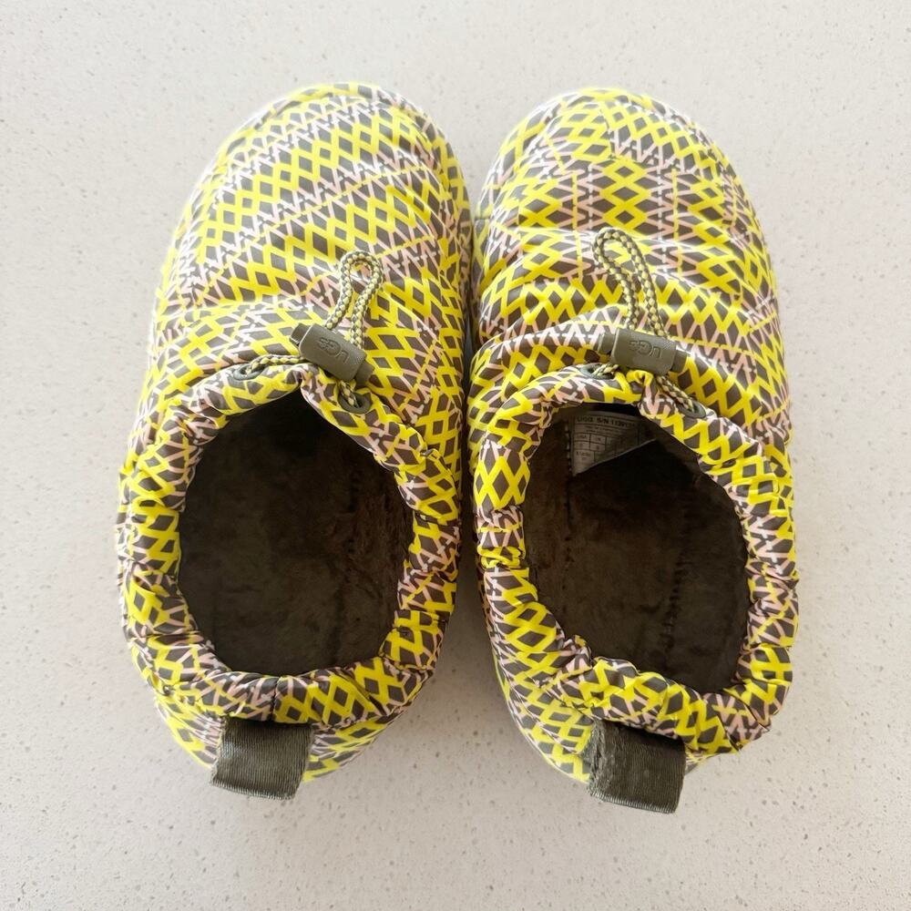 UGG MAXI‎ HERIATGE BRAID CLOG WOMEN SLIPPERS BURNT OLIVE US 5